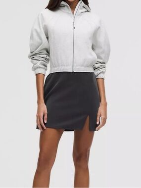 lululemon athletica Black Mini Skirt with Side Slit